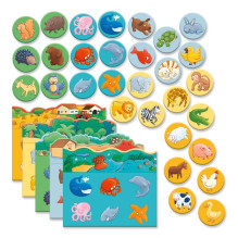 Table game Djeco Lotto Animals DJ08120, EN Table game Djeco Lotto Animals DJ08120, EN