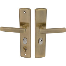 Door handle, outdoor Barcz DB-ML-02, bronze