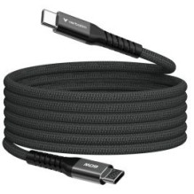 Cable Verbatim Sync Charge Magnetic Type-C 60W 120cm Black