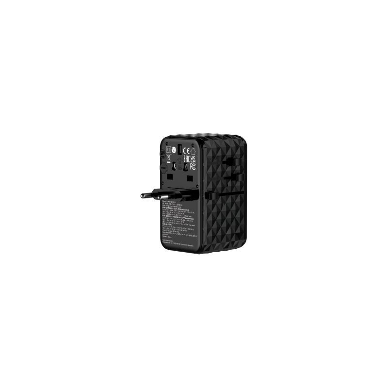 Įkroviklis „Verbatim“ universalus kelioninis adapteris 85 W GaN III