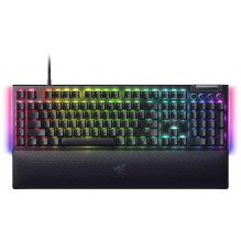 Keyboard Razer BlackWidow V4 Razer Yellow US, black
