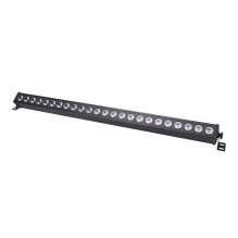 Apšvietimo Įranga - Light4Me Deco Bar 24 RGB IR 80W DMX LED Prožektorius Juodas