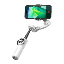 Kameros Stabilizatorius - AOCHUAN X2 3-Ašių Stabilizavimas, 20 cm Išplėtimo Rankos, 330 g Talpa, Balta