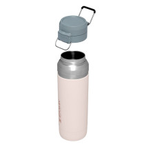 Termo Butelis - Stanley Quick-Flip Termo Butelis 1.06L Laiko Gėrimus Šaltus Iki 18 Valandų Rožinė Kvarcas