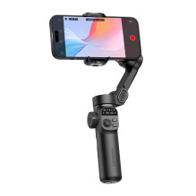 Kameros Stabilizatorius - AOCHUAN X2 3-Ašių Stabilizavimas, 20 cm Išplėtimo Rankos, 330 g Talpa, Juoda
