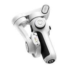 Gimbal Stabilizatorius - AOCHUAN P2 3-Ašių Stabilizatorius Su 360° Veido Sekimu Ir Užpildymo Šviesa - Balta