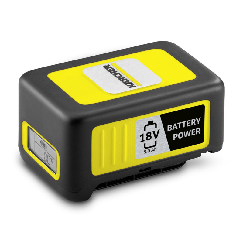Tool Battery - Kärcher 2.445-035.0 18V 4.8Ah Lithium-Ion Battery Black