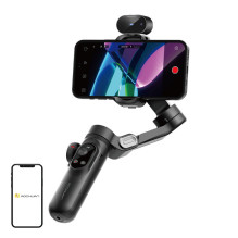 Gimbal Stabilizatorius - AOCHUAN X Pro 3 Ašių Stabilizavimas, AI Veido Sekimas, 3200 mAh Juodas