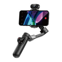 Gimbal Stabilizatorius - AOCHUAN X Pro 3 Ašių Stabilizavimas, AI Veido Sekimas, 3200 mAh Juodas