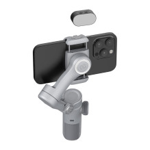 Kameros Stabilizatorius - AOCHUAN X Pro 3-Akso Stabilizavimas, 3200 mAh Baterija, RGB Apšvietimas Pilkas