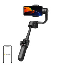Gimbal Stabilizatorius - AOCHUAN S2 3-Ašių Stabilizavimas, 16 Valandų Baterijos Gyvavimo Trukmė, Juoda