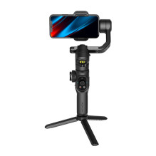 Gimbal Stabilizatorius - AOCHUAN S2 3-Ašių Stabilizavimas, 16 Valandų Baterijos Gyvavimo Trukmė, Juoda