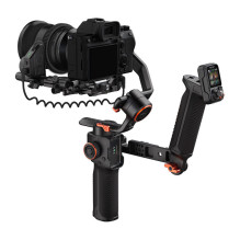 Gimbal Stabilizatorius - Hohem iSteady MT3 Pro Gimbal Rinkinys 3-Ašių, 2.5 kg Apkrova, AI Sekimas, Juoda