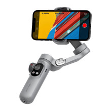 Išmaniojo telefono gimbal - AOCHUAN X Pro 3-Axis Stabilizer, 3200 mAh Baterija, Belaidis Įkrovimas - Pilka