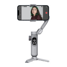 Išmaniojo telefono gimbal - AOCHUAN X Pro 3-Axis Stabilizer, 3200 mAh Baterija, Belaidis Įkrovimas - Pilka