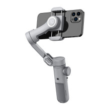 Išmaniojo telefono gimbal - AOCHUAN X Pro 3-Axis Stabilizer, 3200 mAh Baterija, Belaidis Įkrovimas - Pilka