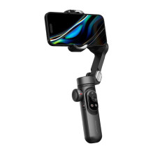Kameros Stabilizatorius - AOCHUAN X Pro 3-Ašių Gimbal, 3200 mAh Baterija, 6 Režimai, Juoda