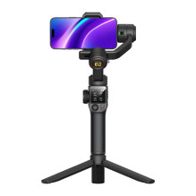 Gimbal Stabilizatorius - AOCHUAN S3 3-Ašių Stabilizavimas, AI Sekimas, Jutiklinis Ekranas - Juoda