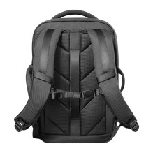 Krepšys nešiojamam kompiuteriui - tomtoc TechPack-T73 30L 15.6'' nešiojamam kompiuteriui ir 12.9'' planšetei, Juodas