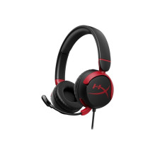Laidinės žaidimų ausinės vaikams HyperX Cloud mini, juodos Laidinės žaidimų ausinės vaikams HyperX Cloud mini, juodos