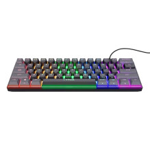 Keyboard Trust GXT 867 ACIRA, English (US), black / grey