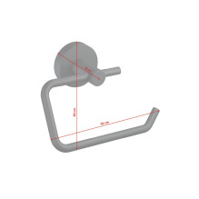 TOILET PAPER HOLDER TESA MOON 40560 TOILET PAPER HOLDER TESA MOON 40560