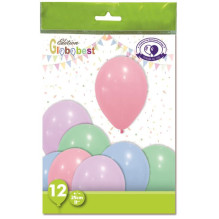 Balloon, various colours, D30 cm 12 pcs Balloon, various colours, D30 cm 12 pcs