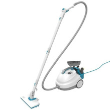 „Black Decker BHSMP2314-QS“ garinis valytuvas Cilindrinis garinis valytuvas 1,2 l 2300 W Mėlyna, balta