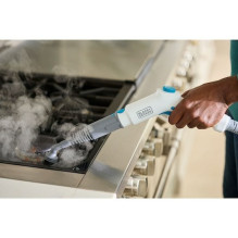 „Black Decker BHSMP2314-QS“ garinis valytuvas Cilindrinis garinis valytuvas 1,2 l 2300 W Mėlyna, balta