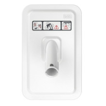 „Black Decker BHSMP2314-QS“ garinis valytuvas Cilindrinis garinis valytuvas 1,2 l 2300 W Mėlyna, balta