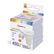 LEMPA LED GU10 6W 550LM CCT SPECTRUM LEMPA LED GU10 6W 550LM CCT SPECTRUM