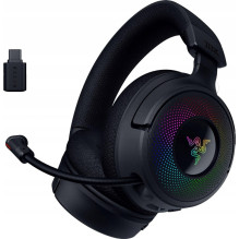 Belaidės žaidimų ausinės Razer Kraken V4, juodos Belaidės žaidimų ausinės Razer Kraken V4, juodos