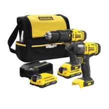 SFMCK465D2S STANLEY set (drill / screwdriver and impact wrench)