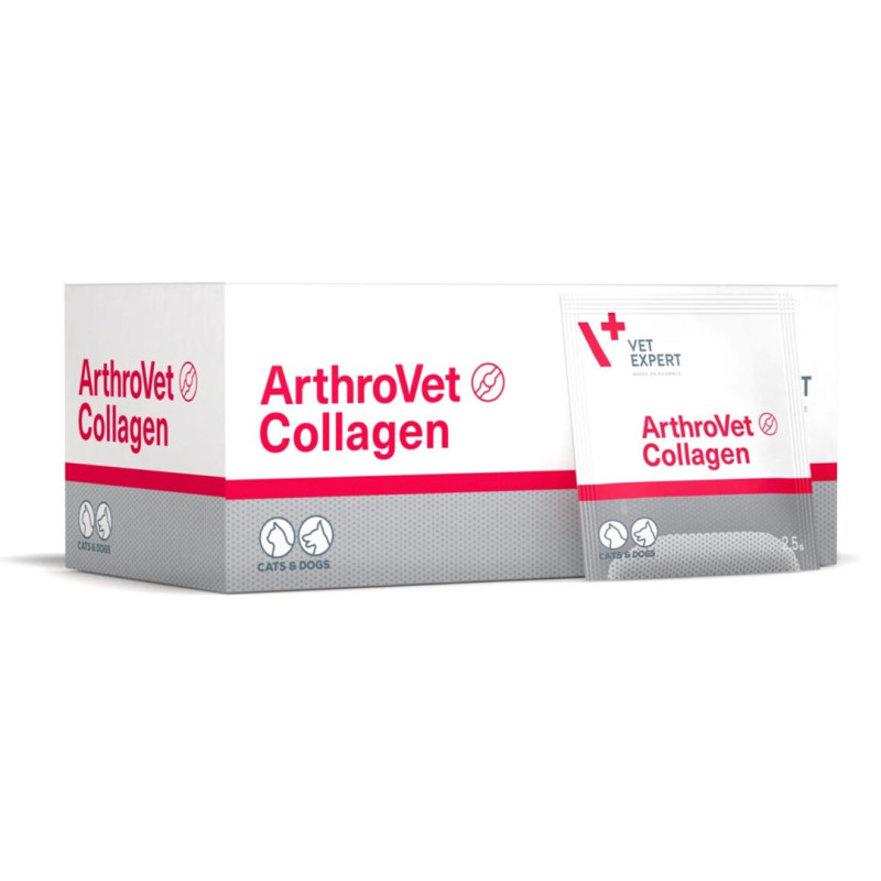 VETEXPERT ArthroVet kolagenas - papildai šunims ir katėms - 60 pakelių