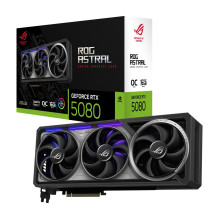 ASUS ROG Astral GeForce RTX5080 OC 16 GB graphics card ASUS ROG Astral GeForce RTX5080 OC 16 GB graphics card