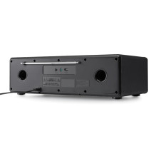 Home Audio System - JVC RD-E984B Bluetooth Wi-Fi Micro System 50W RMS Black Home Audio System - JVC RD-E984B Bluetooth Wi-Fi Micro System 50W RMS Black