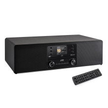 Home Audio System - JVC RD-E984B Bluetooth Wi-Fi Micro System 50W RMS Black Home Audio System - JVC RD-E984B Bluetooth Wi-Fi Micro System 50W RMS Black