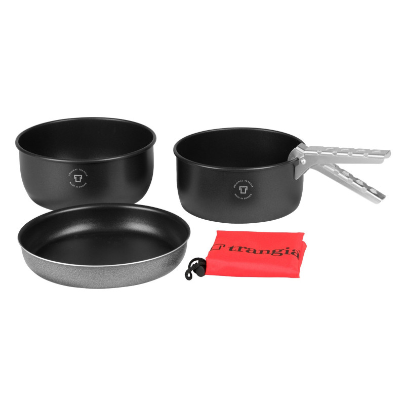 Camping Cookware - Trangia Camping Set / Tundra 20 cm Frying Pan 1.75L Pot 1.5L Pot 489g