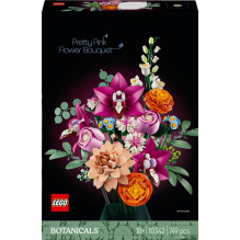 LEGO® Botanical Collection Pink Flower Bouquet, 749 vnt. LEGO® Botanical Collection Pink Flower Bouquet, 749 vnt.