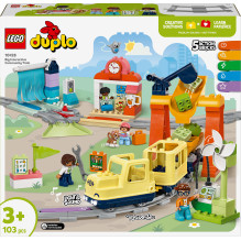 Konstruktorius LEGO® Duplo Interactive Community Train 10428 Konstruktorius LEGO® Duplo Interactive Community Train 10428