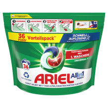 Skalbimo kapsulės Ariel Universal+, 36 vnt. Skalbimo kapsulės Ariel Universal+, 36 vnt.