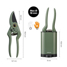 Sekatorius universalus Fiskars 1075314, 18 cm Sekatorius universalus Fiskars 1075314, 18 cm