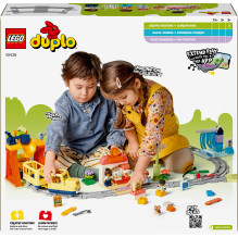 Konstruktorius LEGO® Duplo Interactive Community Train 10428 Konstruktorius LEGO® Duplo Interactive Community Train 10428