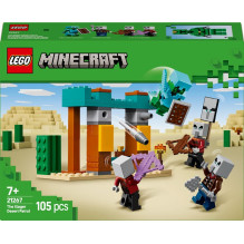 LEGO® Minecraft The Illager Desert Patrol 21267, 105 pcs LEGO® Minecraft The Illager Desert Patrol 21267, 105 pcs