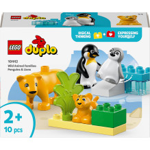 LEGO® Duplo Laukinių gyvūnų šeimos 10442, 10 vnt. LEGO® Duplo Laukinių gyvūnų šeimos 10442, 10 vnt.