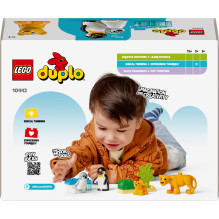 LEGO® Duplo Laukinių gyvūnų šeimos 10442, 10 vnt. LEGO® Duplo Laukinių gyvūnų šeimos 10442, 10 vnt.