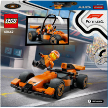 LEGO® City F1® Driver with McLaren Race Car 60442, 86 vnt.