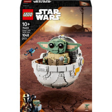 LEGO® Star Wars Grogu™ with Hover Pram, 1048 vnt. LEGO® Star Wars Grogu™ with Hover Pram, 1048 vnt.
