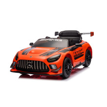 Children's electric car Mercedes AMG GT3, black / orange Children's electric car Mercedes AMG GT3, black / orange