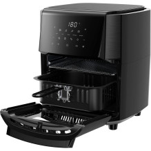 Karšto oro gruzdintuvė Electrolux EAF12B, juoda, 1800 W